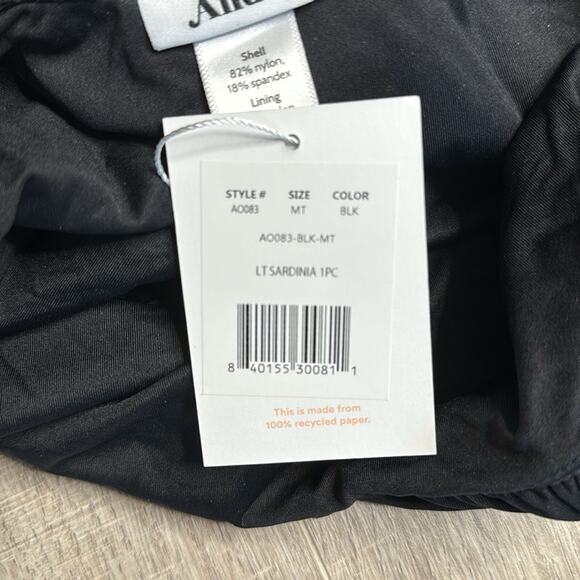 NWT ANDIE Women's Black Sardinia One Piece Swimsuit - Picture 8 of 10